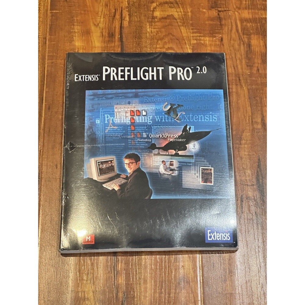Rare Vintage Extensis Preflight Pro 2.0 Mac Upgrade QuarkXPress - New & Sealed